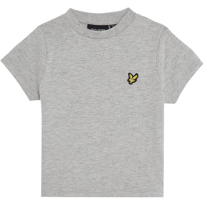 Lyle And Scott Boys Grey Kids' Classic Regular Fit T-Shirt in Size 6 - 12 Months, Sports Direct