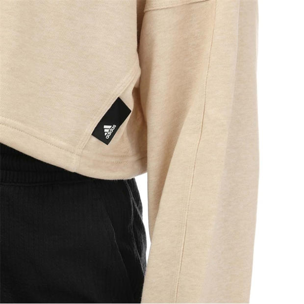Beige - adidas - Studio Lounge Summer Crewneck Sweatshirt