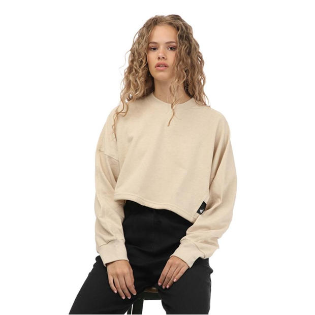 Beige - adidas - Studio Lounge Summer Crewneck Sweatshirt