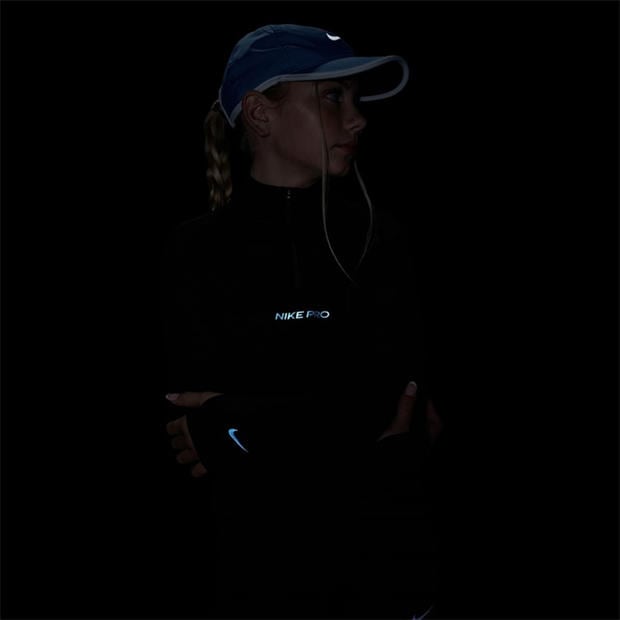 Black - Nike - Kids' 1/4 Zip Fleece Top