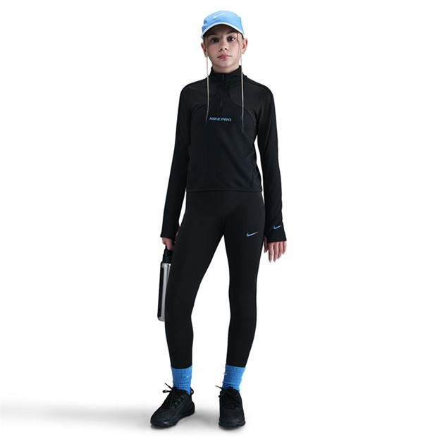 Black - Nike - Kids' 1/4 Zip Fleece Top