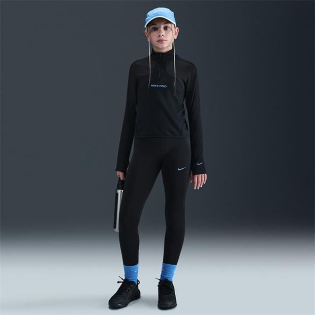 Black - Nike - Kids' 1/4 Zip Fleece Top