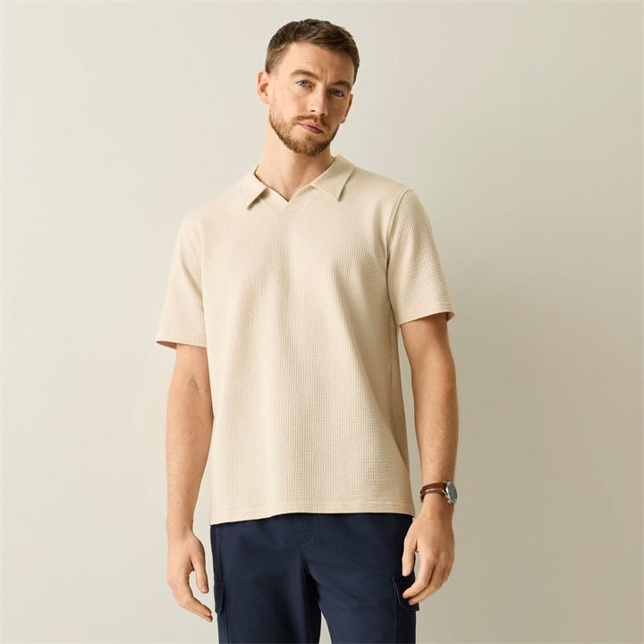 Regatta Life Men's Delray Polo Shirt - Beige Medium - Image 2