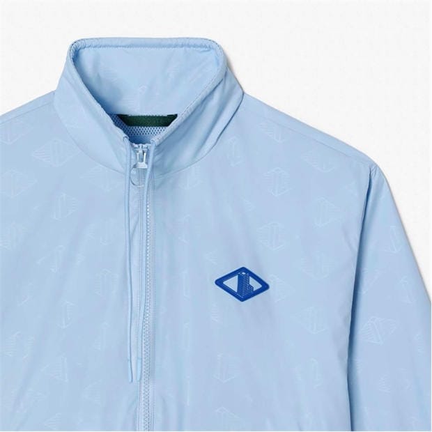 Blue - Lacoste - Monogram Track Jacket