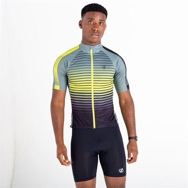 Dare 2B Men's Green Aep Virtuous Short Sleeve Jersey in Size 2XL, Sports Direct