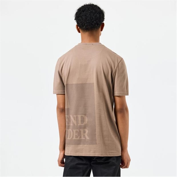 Brown - Weekend Offender - Ryan Large Tonal Prison T-Shirt