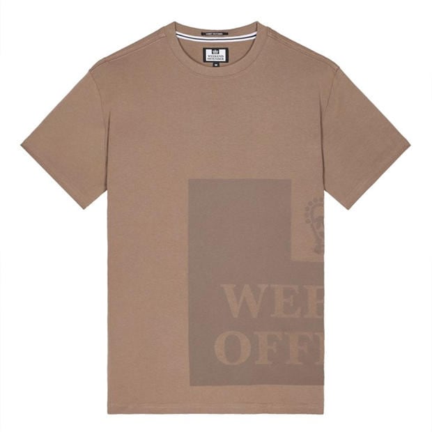 Brown - Weekend Offender - Ryan Large Tonal Prison T-Shirt