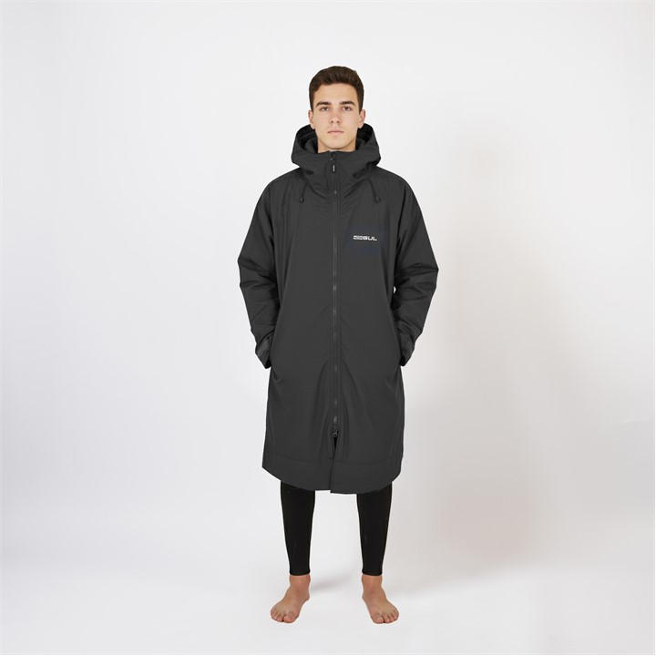 Gul  Black Revorobe Long Sleeve Changing Robe in Size M, Sports Direct