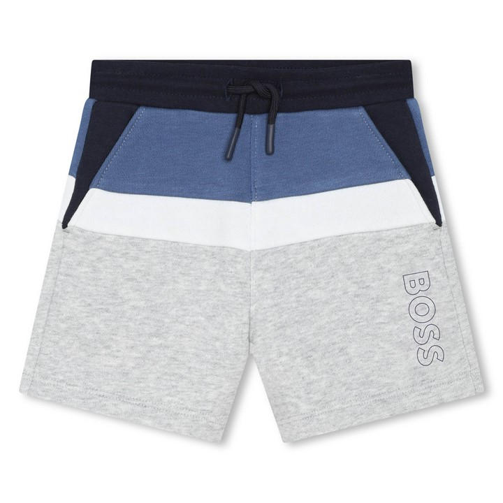 Boss Boys Grey Kids' Stripe Quick-Drying Swim Shirt, Sports Direct