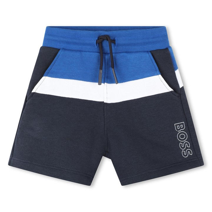 Boss Boys Blue Kids' Stripe Quick-Drying Swim Shirt, Sports Direct