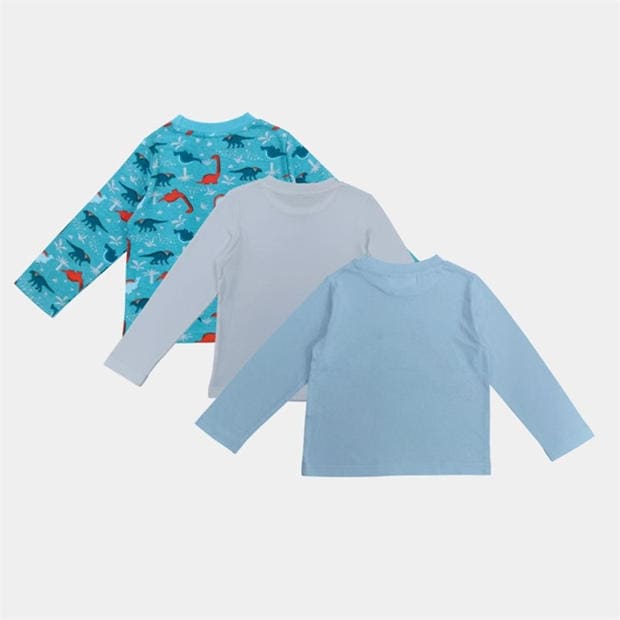 Дино - Star - Kids' 3 Pack Cotton Long Sleeve Pyjama Sets