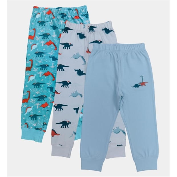 Дино - Star - Kids' 3 Pack Cotton Long Sleeve Pyjama Sets