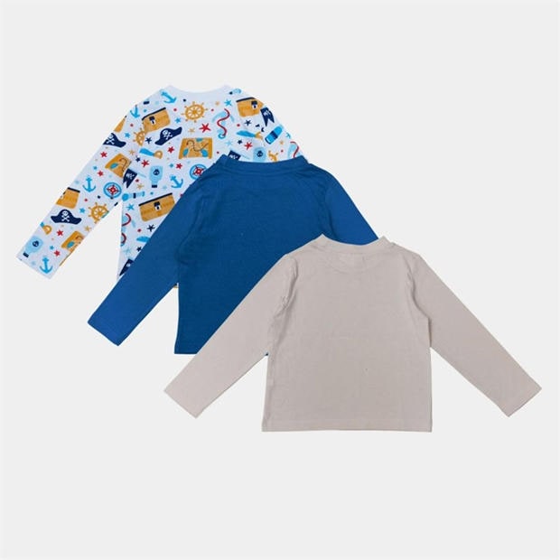 Пират - Star - Kids' 3 Pack Cotton Long Sleeve Pyjama Sets