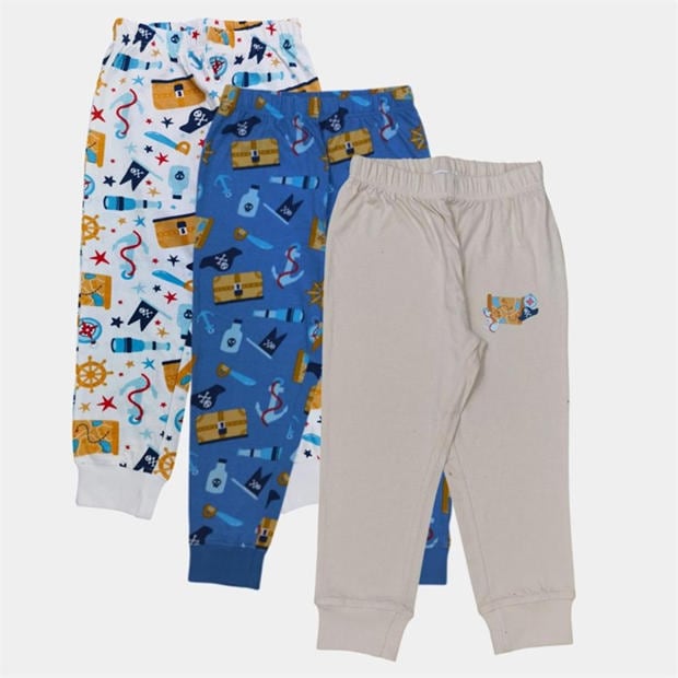 Пират - Star - Kids' 3 Pack Cotton Long Sleeve Pyjama Sets