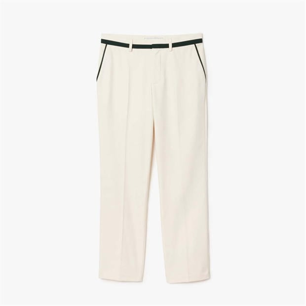Cream - Lacoste - Straight-Fit Badge Detail Suit Pants