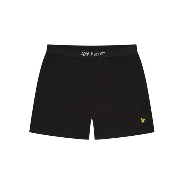 Grey/Black - Lyle and Scott - Kids' Pyjama Short-Sleeve Top