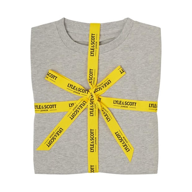 Grey/Black - Lyle and Scott - Kids' Pyjama Short-Sleeve Top