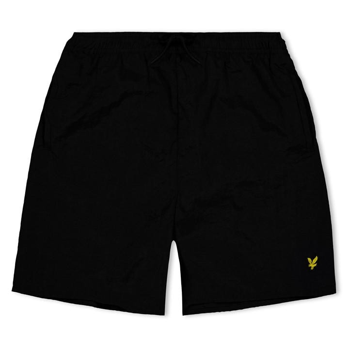 Lyle And Scott Boys Black Kids' Swim Shorts in Size 11 - 12 Years, Sports Direct