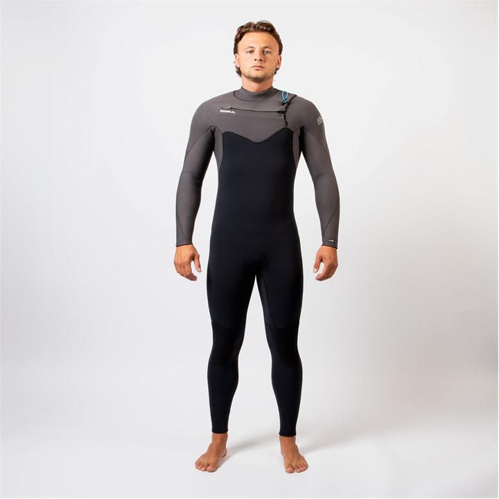Gul  Black Flexor 54 Bs Yulex Chest Zip Steamer in Size M, Sports Direct