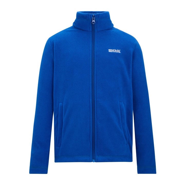 Regatta  Kids Blue King Ii Lightweight Full Zip Fleece in Size 10, Sports Direct