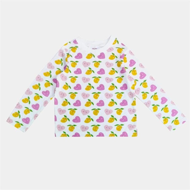 Плодове - Star - Kids'  3 Pack Cotton Long Sleeve Pyjama Set