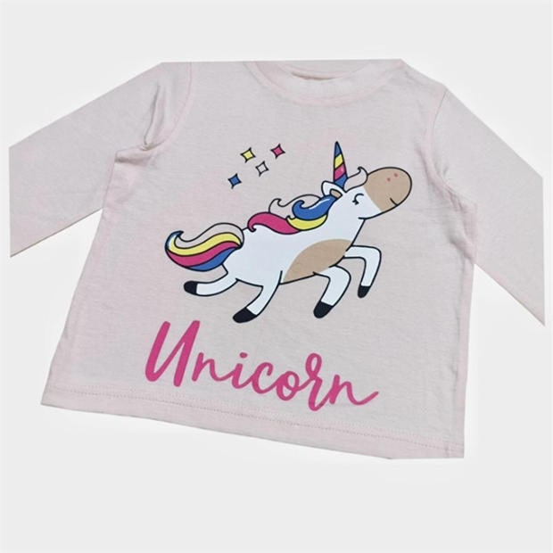 Еднорог - Star - Kids'  3 Pack Cotton Long Sleeve Pyjama Set