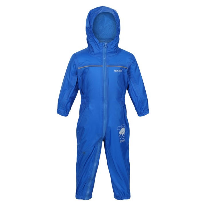 Regatta  Kids Blue Kids Puddle Iv Water Repellent All In 1 in Size 3 - 4 Years, Sports Direct