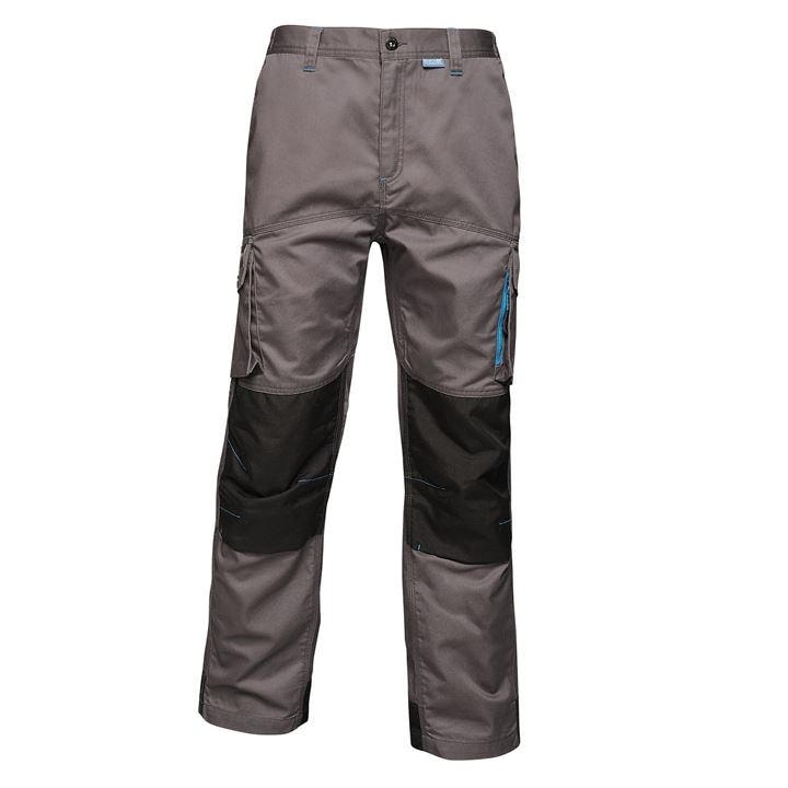 Regatta Men's Grey Heroic Worker Trousers Regular in Size 38, Sports Direct