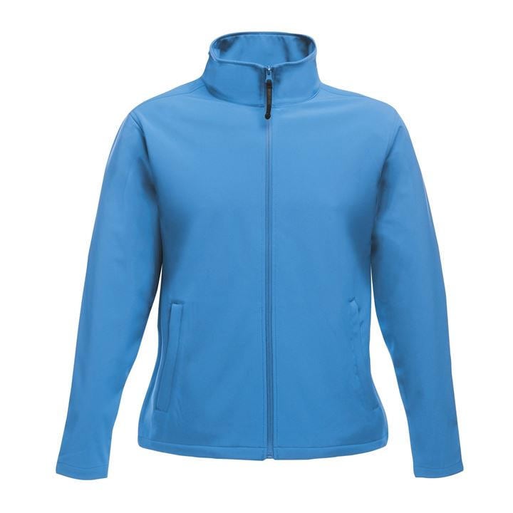 Regatta Women's Blue Ablaze Waterproof 3 Layer Softshell Jacket in Size 12, Sports Direct