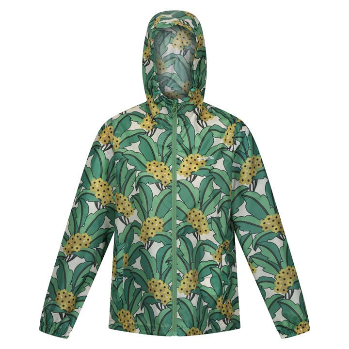 Regatta Women's Green Orla Kiely Summer Pack It Jacket Size 10