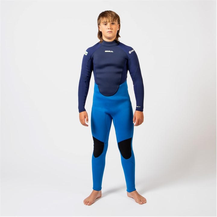 Gul  Blue Response 32  Flatlock Natur Full Wetsuit in Size 7 - 8 Years, Sports Direct