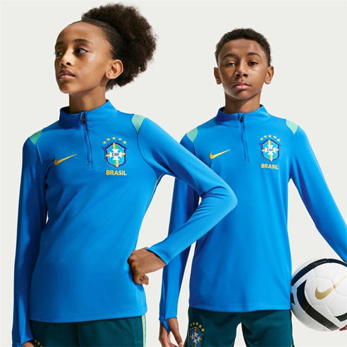 Nike - Kids' Brazil International Licensed Drill Top