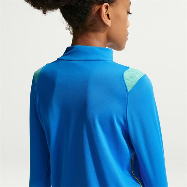 Blue/Gold - Nike - Kids' Brazil International Licensed Drill Top