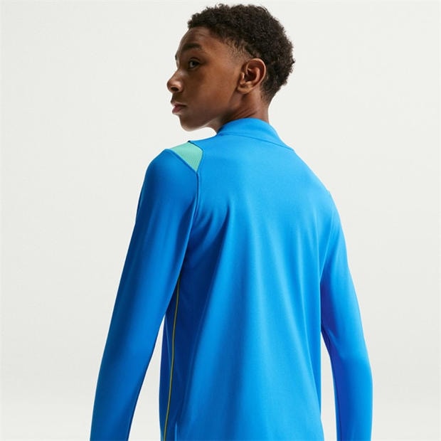 Blue/Gold - Nike - Kids' Brazil International Licensed Drill Top