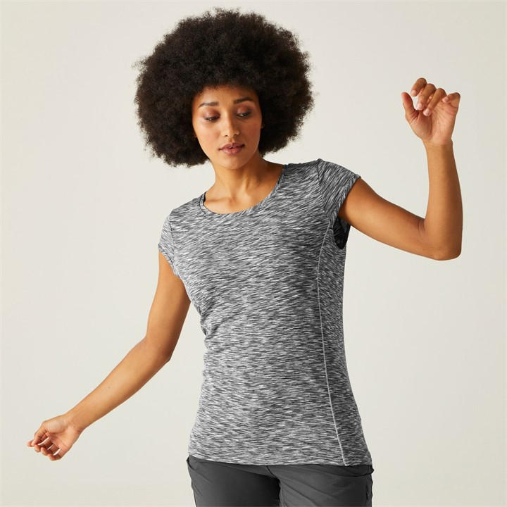 Regatta Women's Grey Hyperdimension Ii T-Shirt Size 16