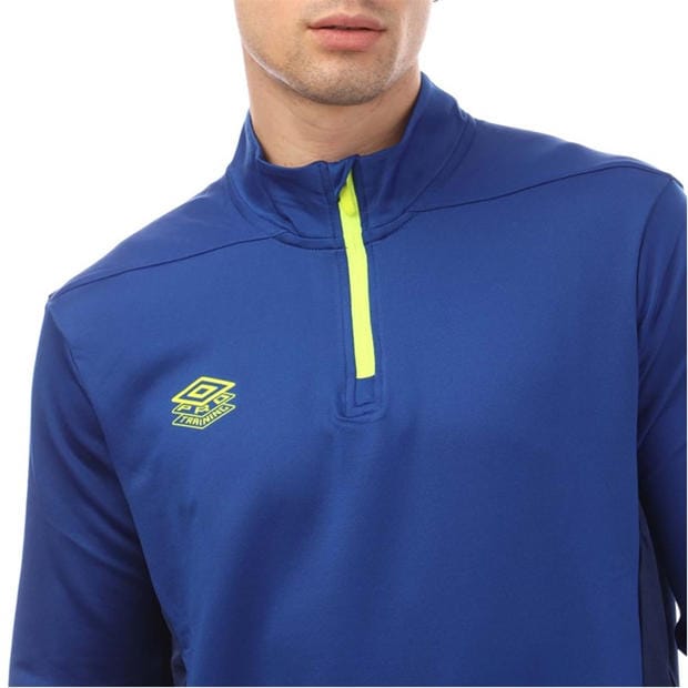 Синьо жълто - Umbro - Premier Mid Layer Training Top
