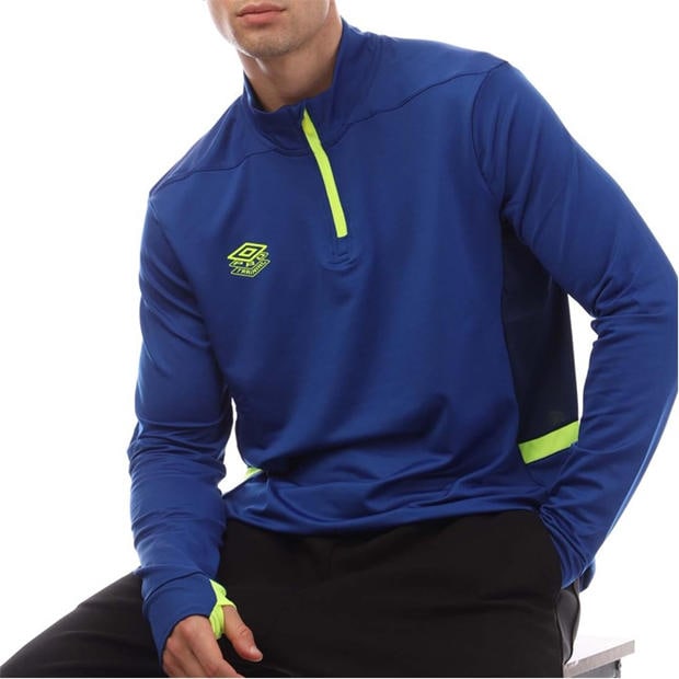 Синьо жълто - Umbro - Premier Mid Layer Training Top