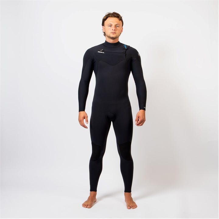 Gul  Black Flexor 43 Bs Yulex Chest Zip Steamer in Size M - L, Sports Direct