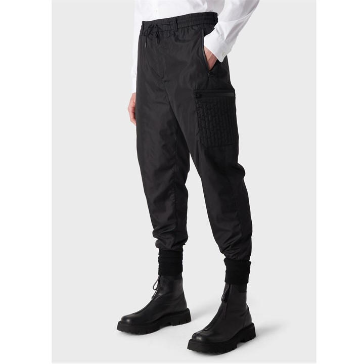 Emporio Armani Men's Black Trousers