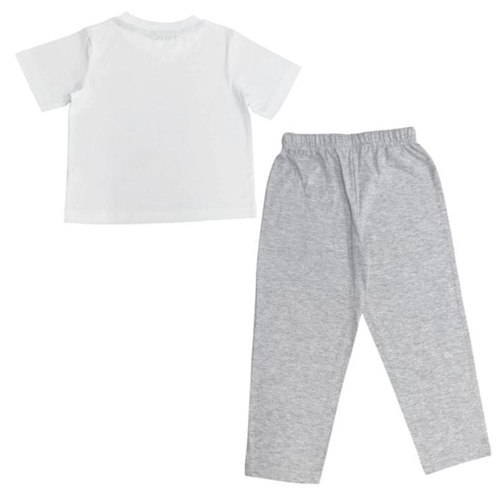 Linea Kids Grey Long-Sleeve Pyjama Set in Size 5 - 6 Years, Sports Direct