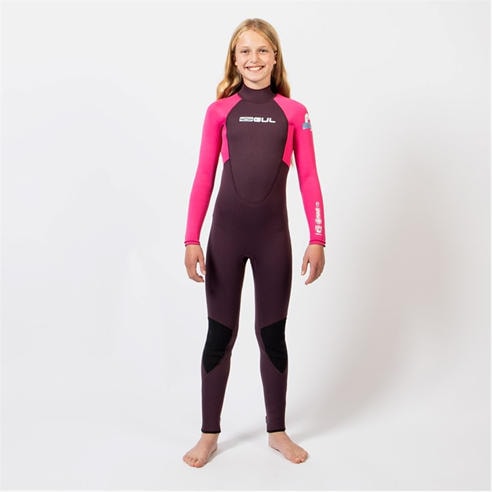 Gul - G-FORCE 32 NATUR JUNIOR FLATLOCK FULL WETSUIT
