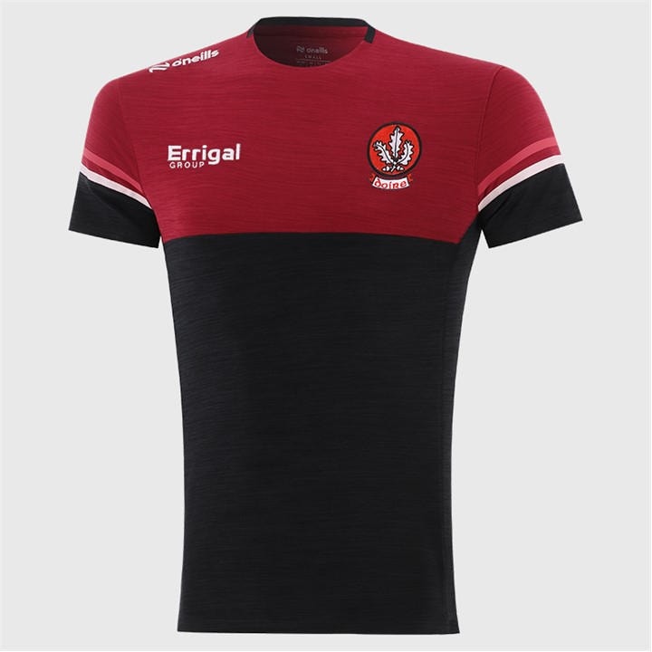 Oneills Boys Black Derry Sedona T-Shirt  in Size 13 Years, Sports Direct