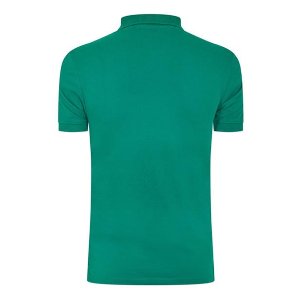 Green - Lyle and Scott - Plain Cotton Polo Shirt