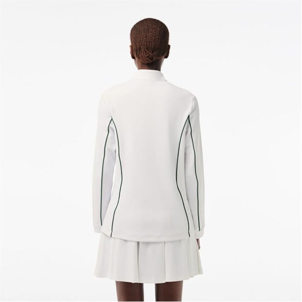 White Green - Lacoste - Slim-Fit 1/4 Zip Sweatshirt