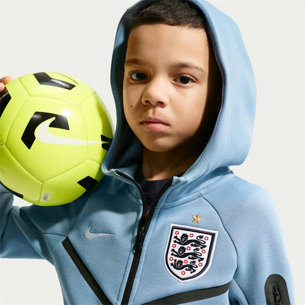 Blue/White - Nike - Kids' England International Licensed Tracksuit Top