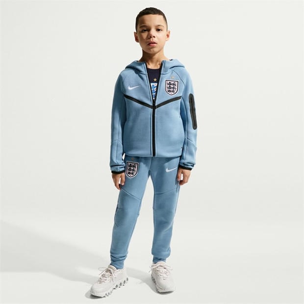 Blue/White - Nike - Kids' England International Licensed Tracksuit Top