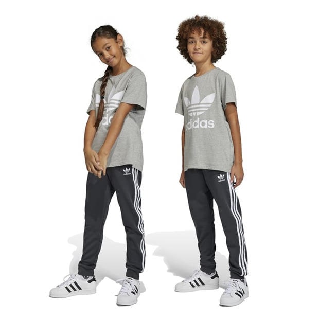 Grey - adidas - 3-Stripe Joggers