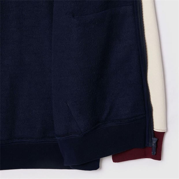 Navy - Lacoste - Full-Zip Hoodie