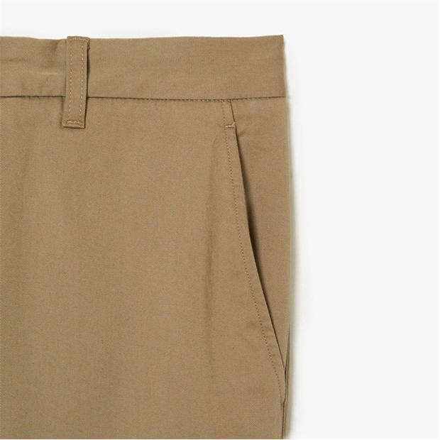 Brown - Lacoste - Skinny Fit Stretch Cotton Chinos