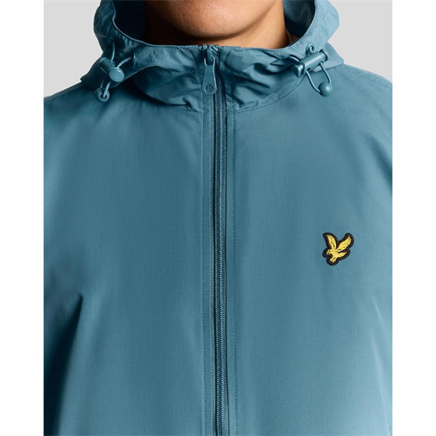 Blue - Lyle and Scott - Zip Through Hooded Jacket